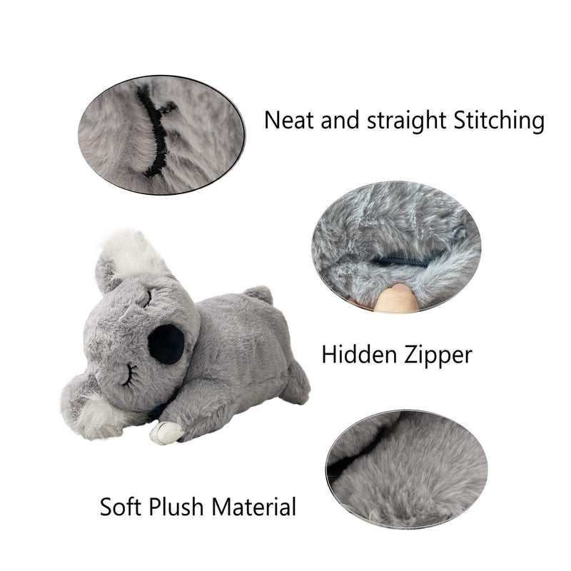 PULEIDI Heartbeat Puppy Toy - Puppy Behavioral Training Aid Toy for Anxiety Relief, Comfort Sleep Toys with Automatic Timing Heart Beat for Puppy Dogs Koala - PawsPlanet Australia