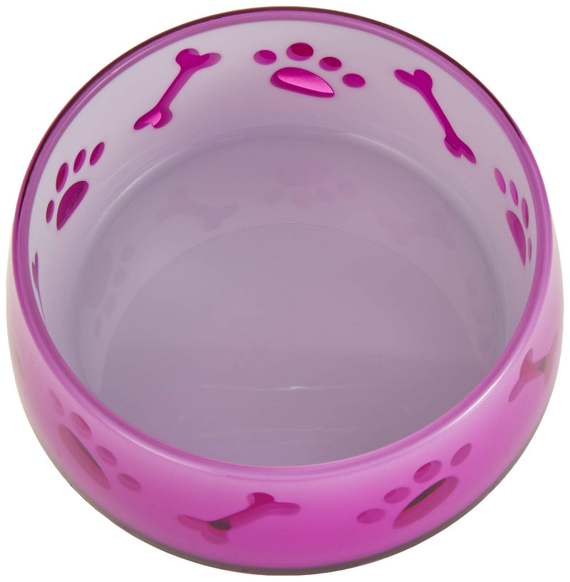 Croci TPR Doggy Bowl, 300 ml, Violet - PawsPlanet Australia