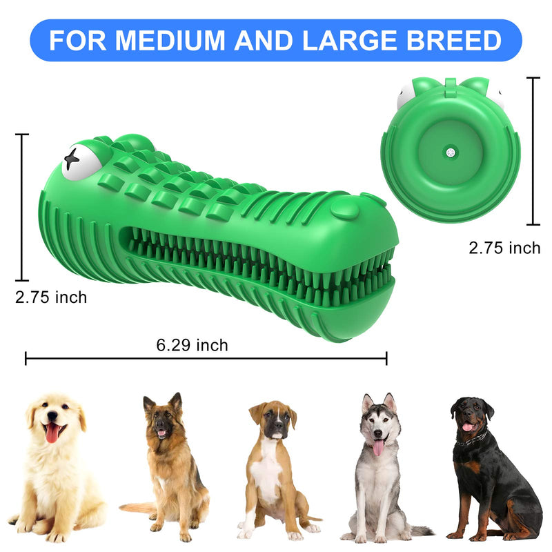 [Australia] - Retround Dog Chew Toys for Aggressive Chewers Large Breed, Indestructible Dog Toothbrush Toys, Pets Training Toys for Medium Large Dogs, Durable Dog Chew Toys Care Teeth Cleaning 