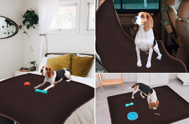 MatLeya Washable Pee Pads Waterproof Mats for Dogs, Ultra Absorbent Puppy Training Pad, Housebreaking Whelping Pads Reusable Pet Pee Pad for Dogs, Cats, Bunny 30'' * 30'' - PawsPlanet Australia