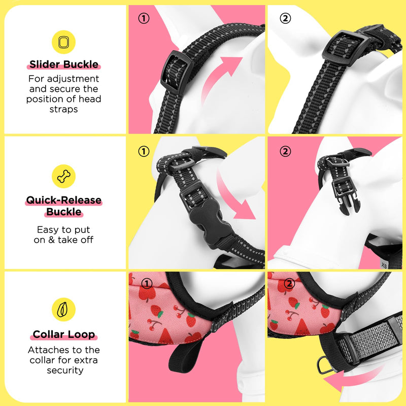 BONTHEE muzzle for dogs, dog muzzle, soft dog muzzle for small, medium dogs with breathable mesh, adjustable loop prevents biting, chewing and barking for poisoned bait - PawsPlanet Australia