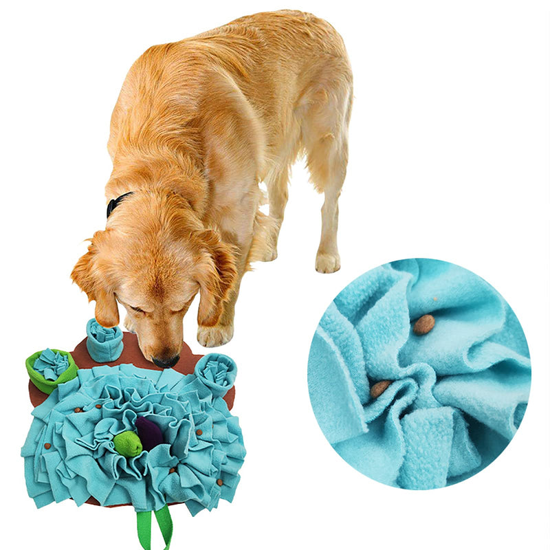 Snuffle Mat for Dogs-Dog Puzzle Toys/Interactive Feed Game for Boredom,Durable and Machine Washabl Dog Food Mat, Encourages Natural Foraging Skills and Stress Relief for Cats Dogs Indoor Outdoor Use - PawsPlanet Australia