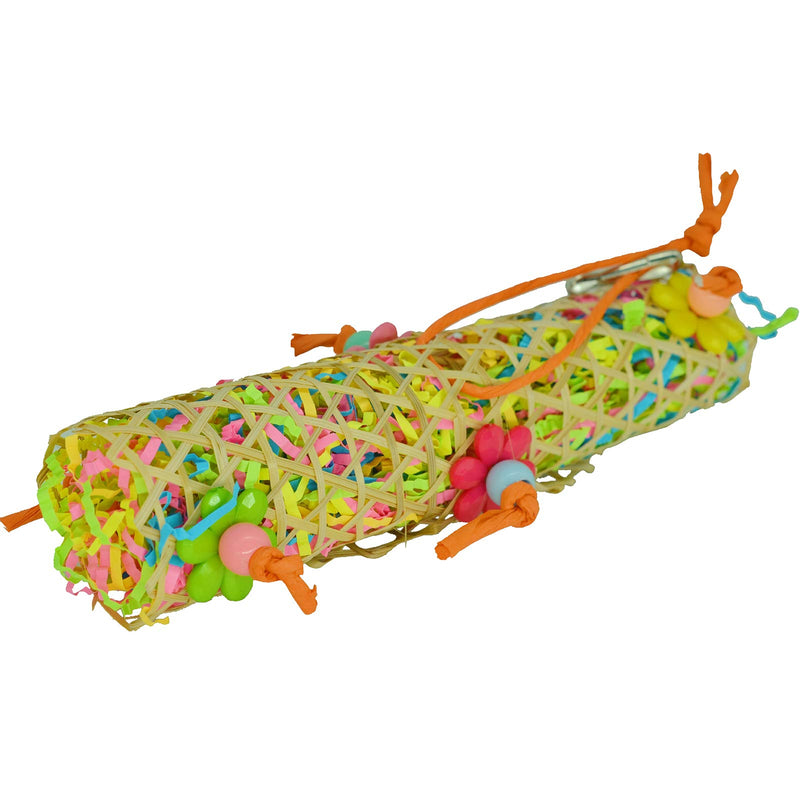 [Australia] - Eimoon Bird Toys Foraging Toys for Parrots 3 Pieces Hanging Parrot Toys Parakeet Toys with Bells for Cockatiel Cockatoo Budgies Lovebird Canary Multi-colored 