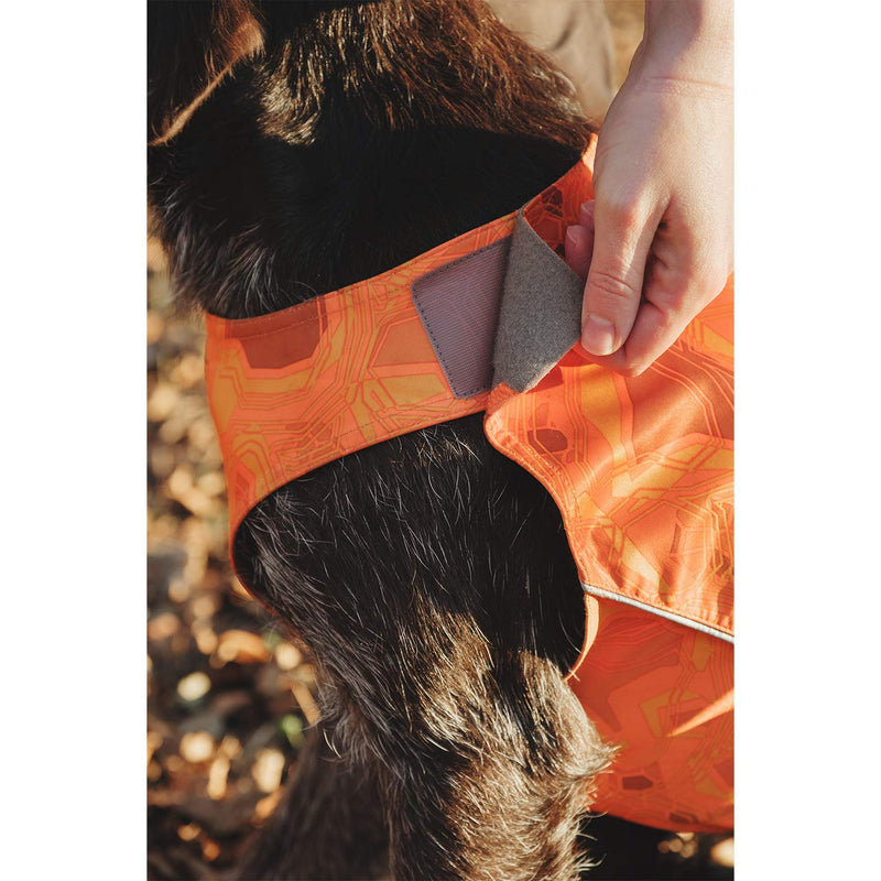 [Australia] - Hurtta Dog Visiblity Vest Medium Orange Camo 