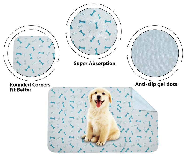 Brabtod Waterproof Large Dog Bed Pads Cover Furniture Protector Cover Reusable Washable Incontinence Bed Underpads for Pets, Dog, Cat, Kids(180X210cm) - PawsPlanet Australia