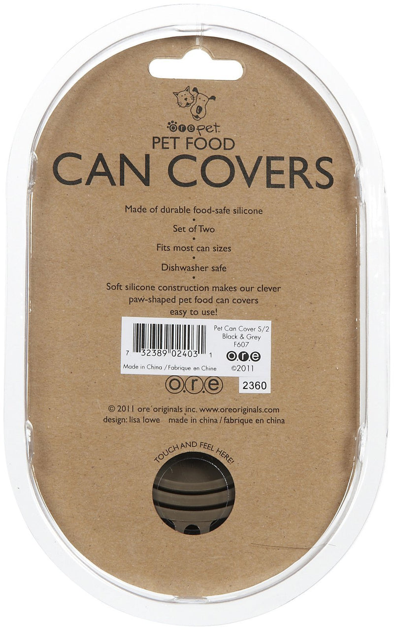 [Australia] - ORE Pet Pet Can Cover - Light Brown & Brown - 2 Count 