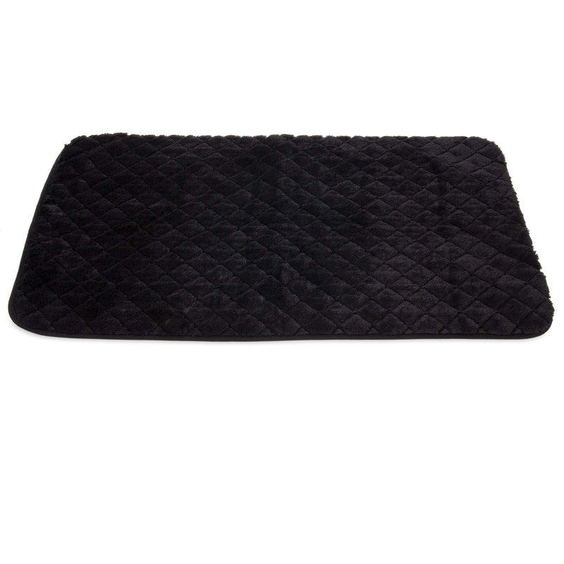 [Australia] - SNOOZZY BLACK 47X28 QUILTED MAT 