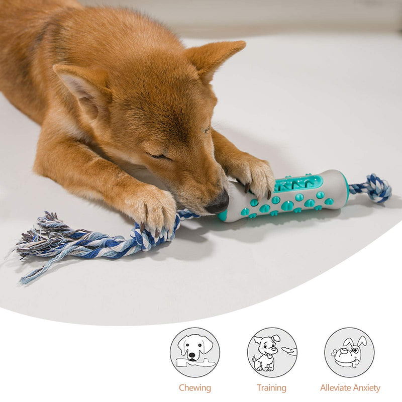 [Australia] - Qucey Dog Chew Toys, Dog Toys Large Breed for Aggressive Chewers, Indestructible Dog Toothbrush Teething Toys for Medium Large Dogs 