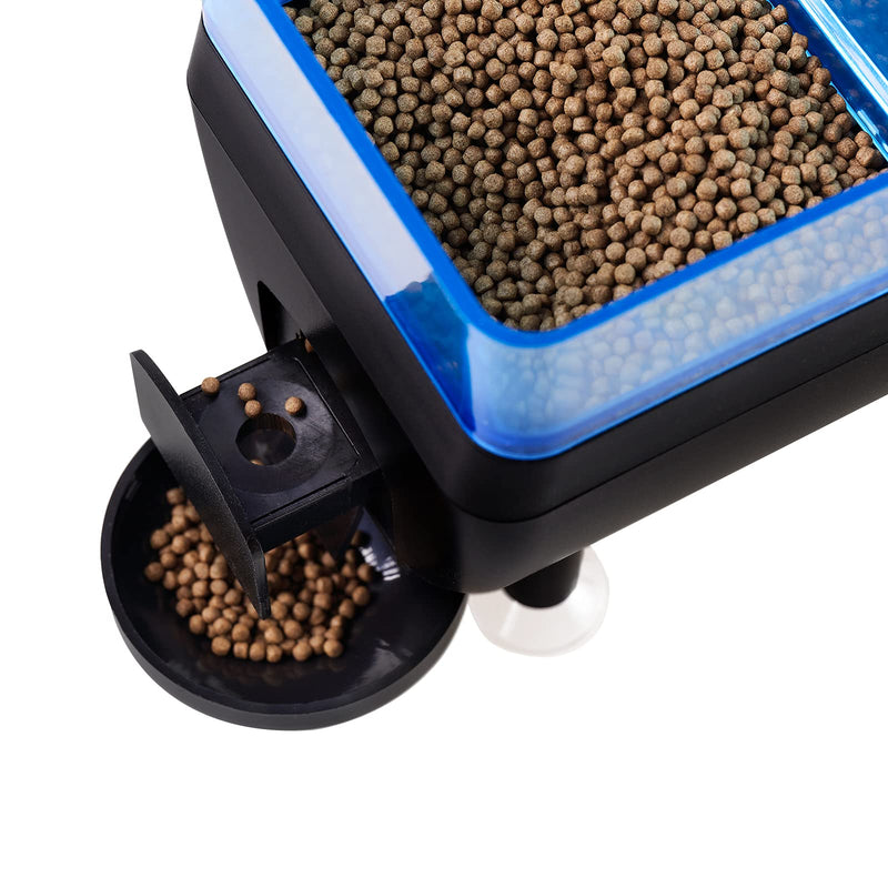 Automatic Indoor Fish Tank Feeder, with Moisture Proof and Fish Food Jam Prevention - PawsPlanet Australia