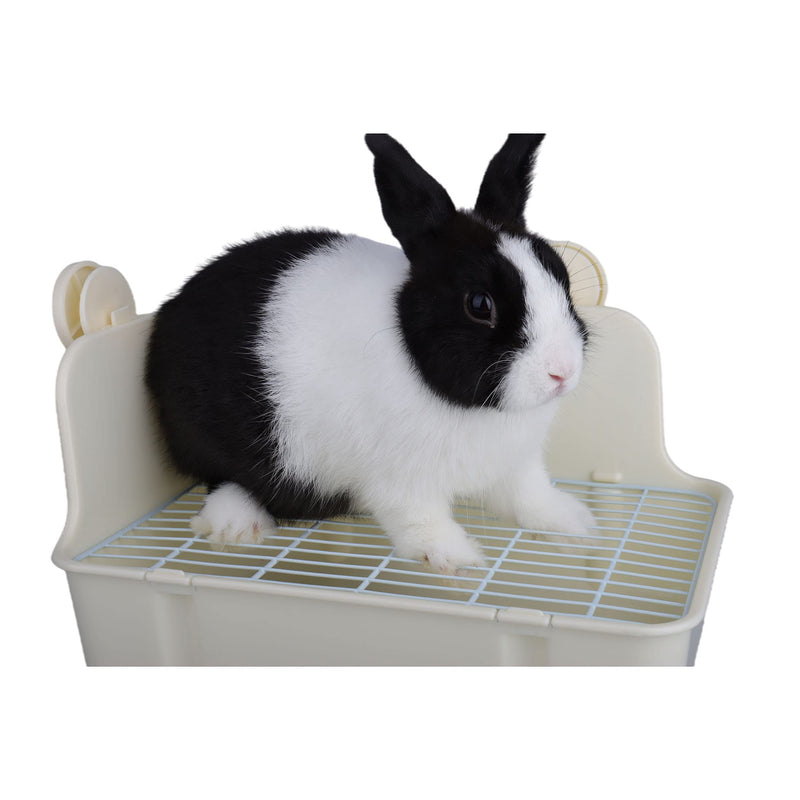 RUBYHOME Potty Trainer Corner Litter Box Pet Pan Bedding Small Animal, Rabbit Hamster Guinea Pig Ferret Gerbil Chinchilla - PawsPlanet Australia