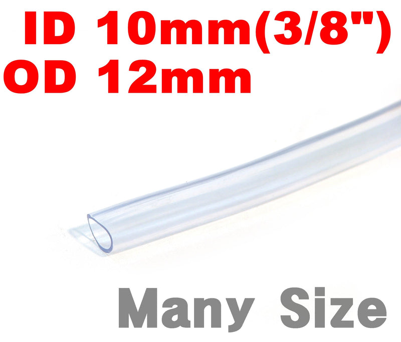 [Australia] - 3/8" ID 25Ft 7.5 Meter PVC Clear Vinyl Tubing Flexible Air Vacuum Aquarium Hose 