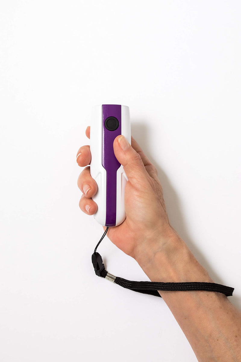 Doggie Don't Device - Audible Handheld Dog Repellent, Bark Control Device and Dog Training Aid - Loud Patented Sound Stops Barking and Bad Behaviors - No Shock and Humane (Purple) - PawsPlanet Australia