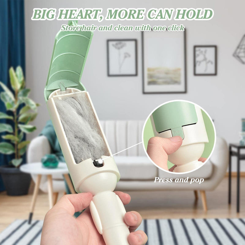 Pack of 2 lint rollers for animal hair: animal hair remover lint roller for cat hair and dog hair, reusable lint rollers for animal hair, lint roller suitable for lint brush animal hair on sofa - PawsPlanet Australia
