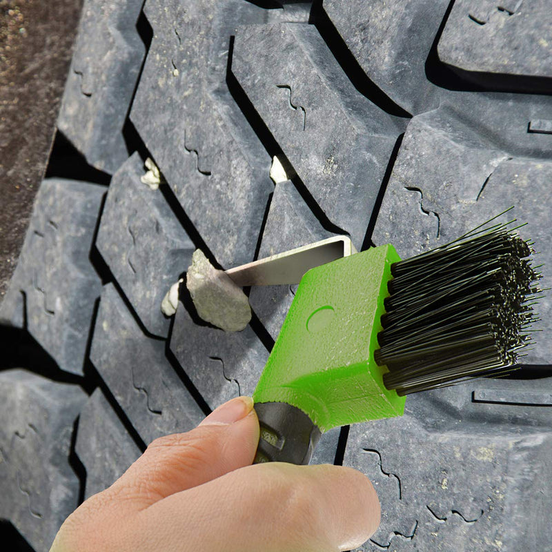 BOTH WINNERS 4Pcs Horse Hoof Pick Brushes, with Soft Touch Rubber Handle - PawsPlanet Australia