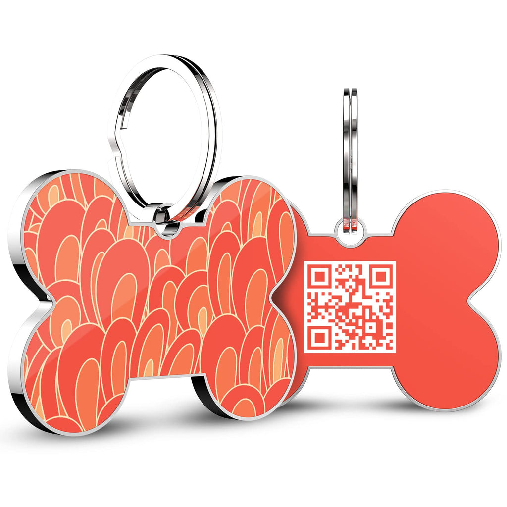 DISONTAG QR dog tags, dog ID tags, free pet medical online dog tags, more information, editable without engraving and privacy protected A3 - PawsPlanet Australia