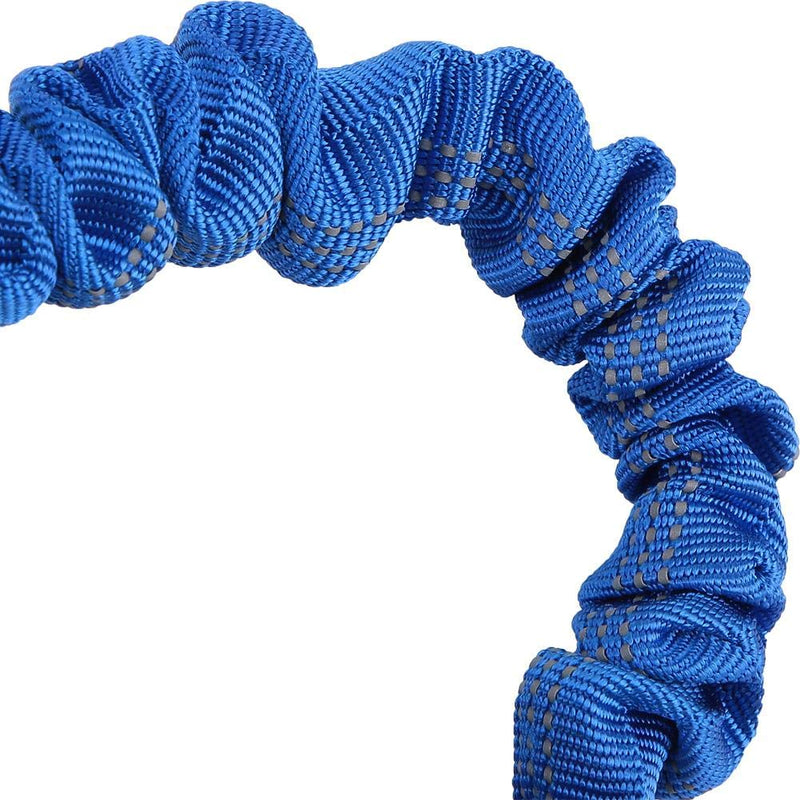 Hffheer Strong and Durable Nylon Dog Leash Reflective Nylon Lead for Large Pets Medium with Strong Extension, Soft Padded Handle blue - PawsPlanet Australia