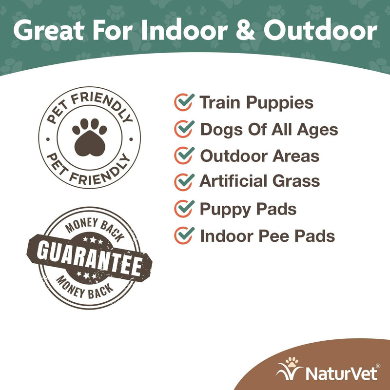 NaturVet – Potty Here Training Aid Spray – Attractive Scent Helps Train Puppies & Dogs Where to Potty – Formulated for Indoor & Outdoor Use 8 oz - PawsPlanet Australia