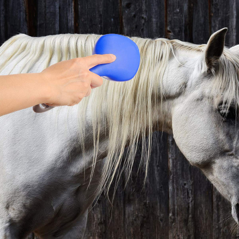 [Australia] - BOTH WINNERS Mane and Tail Brush for Horses and Dogs with Soft Touch Grip Royal Blue 