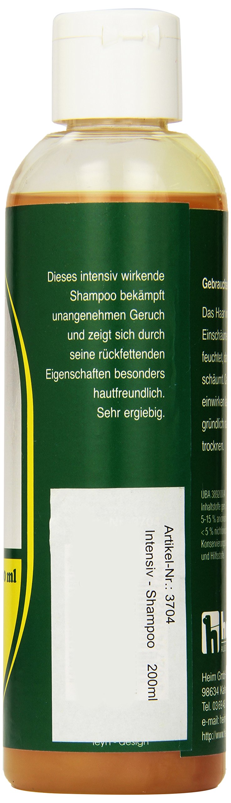 Heim 3704 Intensive Dog Shampoo 200 ml - PawsPlanet Australia