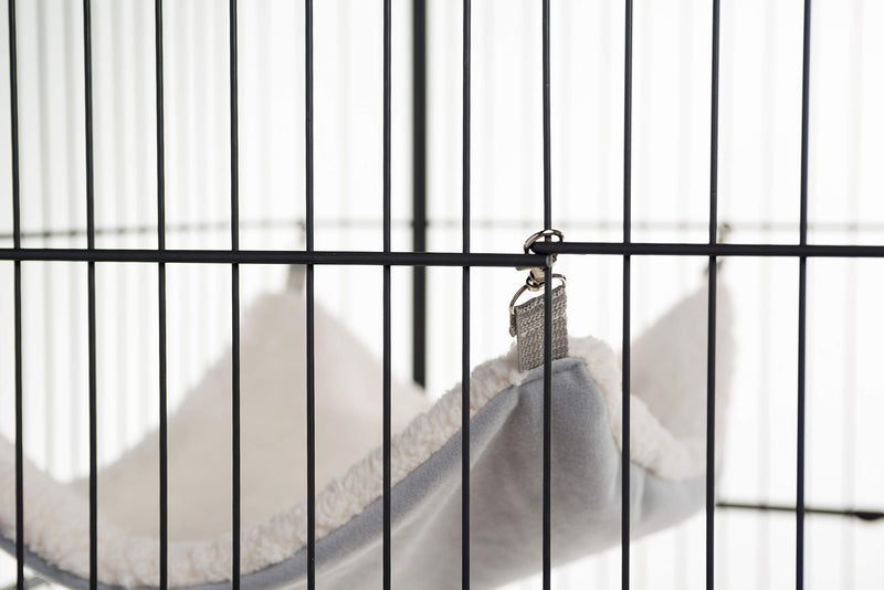 Prevue Pet Products Replacement Hammock for 7500 & 7501 cat Cages, Grey - PawsPlanet Australia