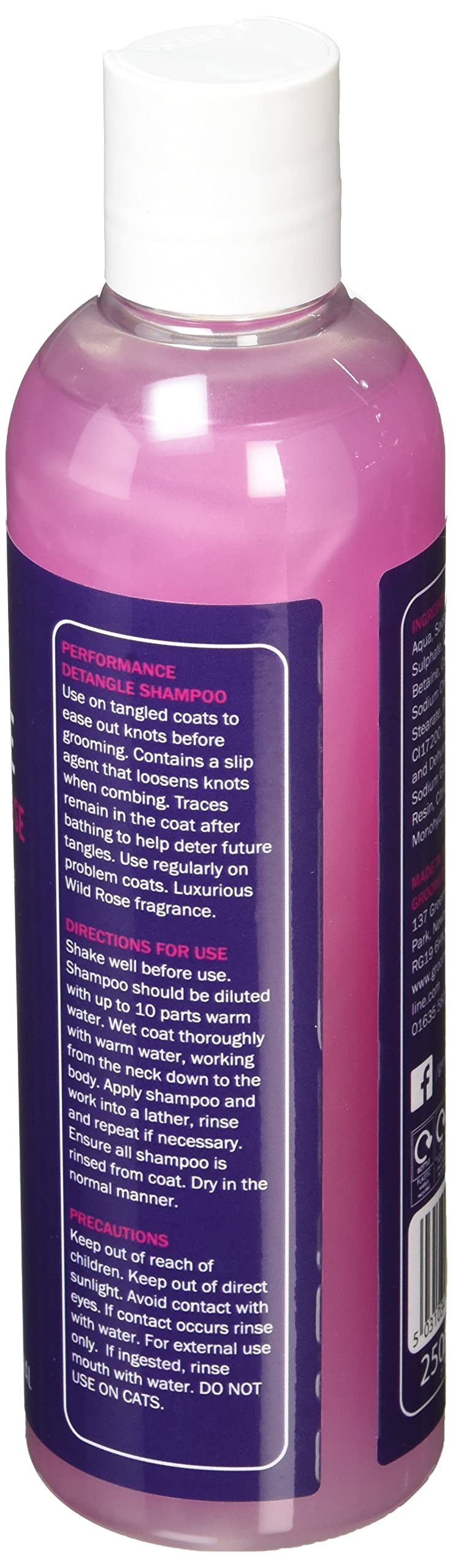 Groomers Performance Detangle Shampoo - PawsPlanet Australia