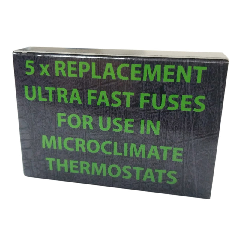Microclimate Reptile Thermostat Spare Ultra Fast Fuse Pack (5)-Vivarium/Terrarium/Lizard/Snake/Spider - PawsPlanet Australia