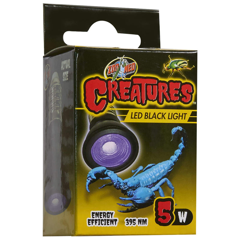 [Australia] - Zoo Med Creatures LED Black Light 5 Wide/ 2.31 in 