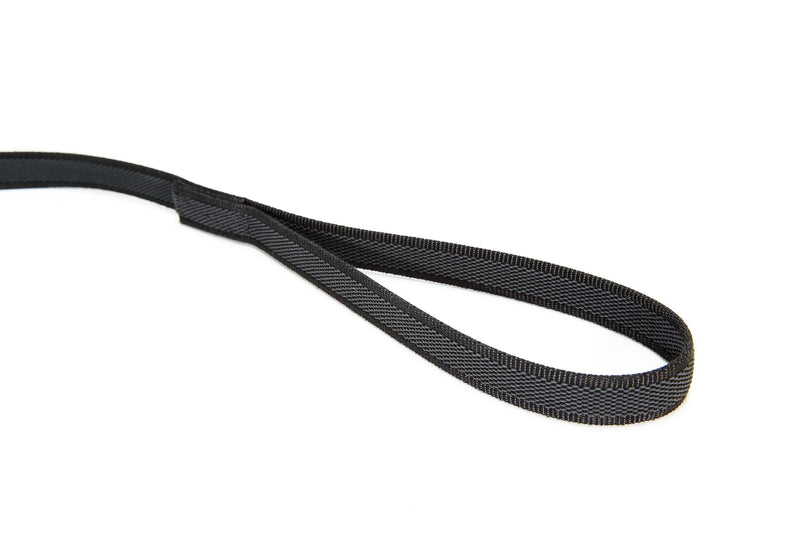 Julius-K9 216GM-S1 Color and Gray Super-Grip Leash with Handle, 20 mm x 1 m, Black-Gray style 9 - PawsPlanet Australia