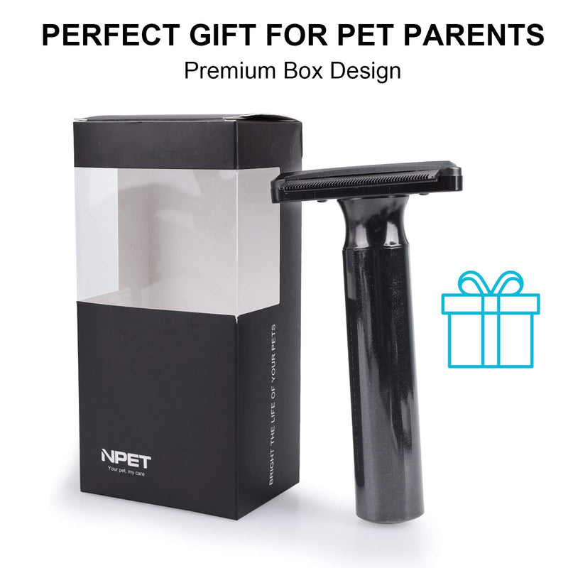 NPET Dog DeShedding Brush, Effectively Reduces Shedding Tool Grooming Brush for Dogs and Cats - PawsPlanet Australia