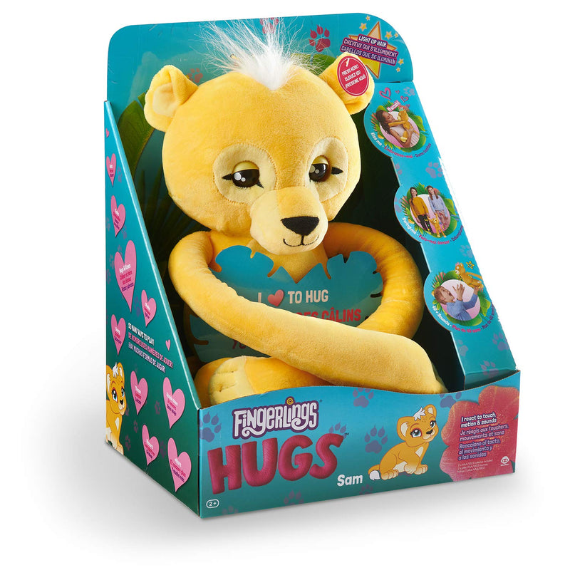 WowWee 3539 (Yellow) -Advanced Interactive Plush Baby Lion Pet - PawsPlanet Australia