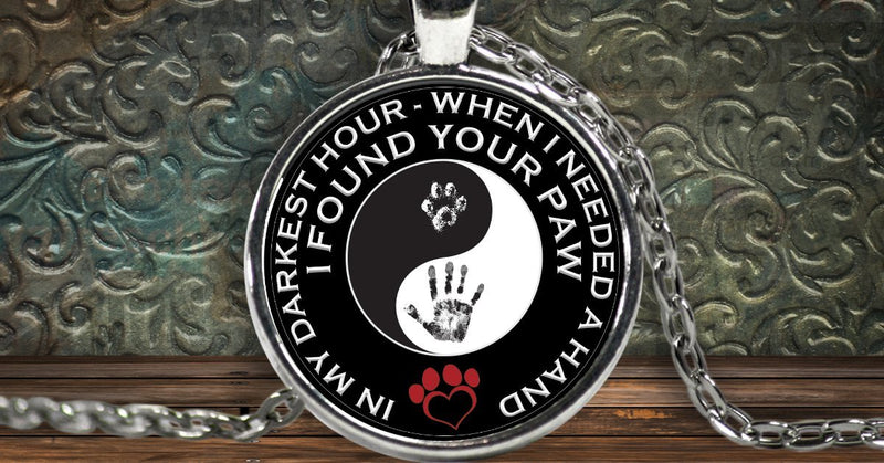 [Australia] - Dog Memorial Necklace - Gift For Dog Lovers 