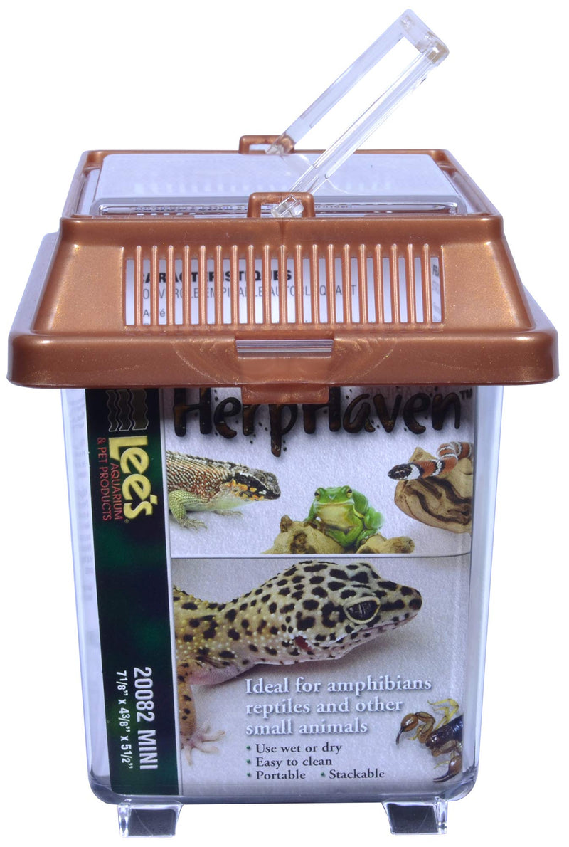 Lees Aquarium Herphaven Rectangle Reptile Carrier - PawsPlanet Australia