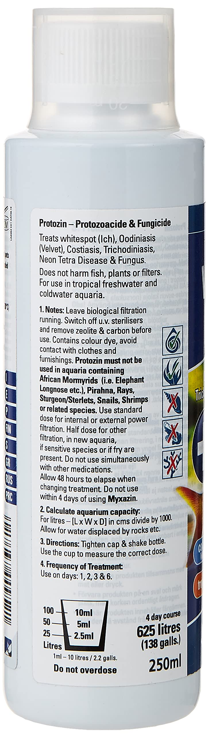 Waterlife Protozin 250ml 1 250 ml (Pack of 1) - PawsPlanet Australia