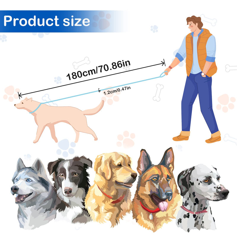 Strong dog leash 1.8m adjustable training leash for large dogs with comfortable padded handle for training and walking - PawsPlanet Australia