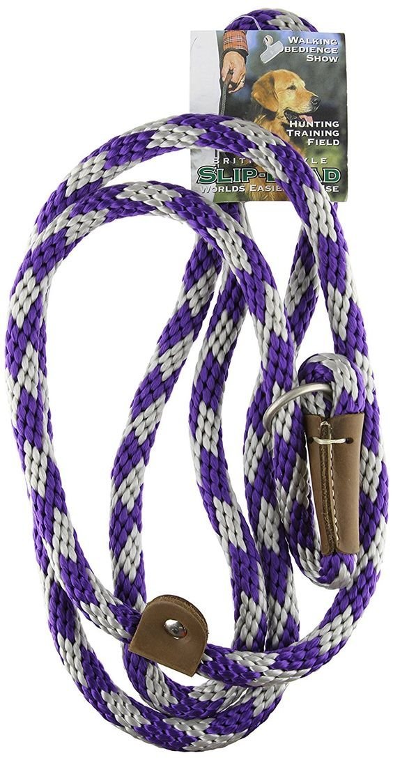 [Australia] - Mendota Slip Lead 1/2" X 6' Diamond - Amethyst - Purple/Silver 