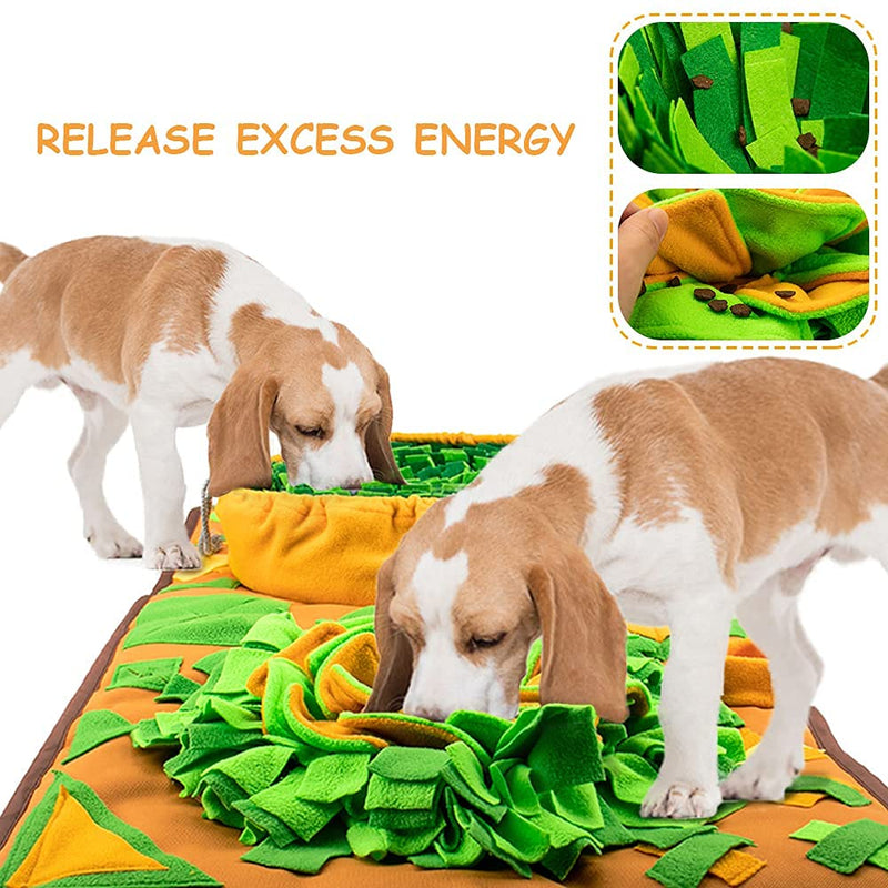 AWOOF Snuffle Mat for Large Dogs,Dog Snuffle Mat Interactive Feed Game for Boredom Stress Relief IQ Training Dogs Sniffing Mat Encourages Natural Foraging Skills for Small Medium Large Dogs - PawsPlanet Australia