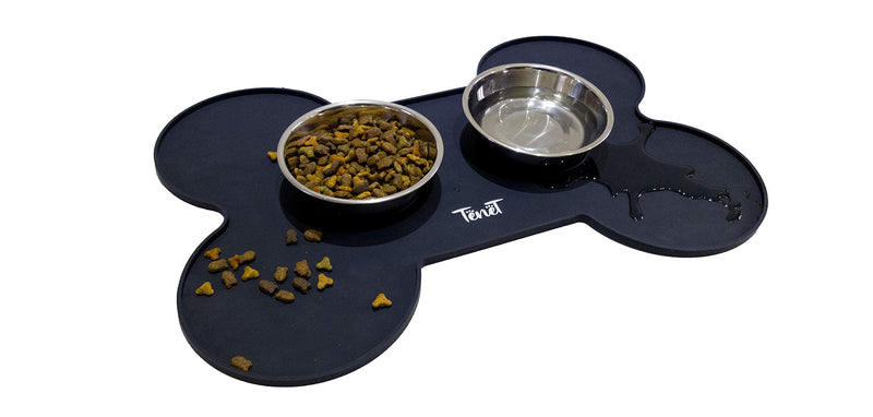 Tenet Silicone Placemat & Dog Feeding mat - Pet mats for Food and Water are an Excellent Way to Protect Your Floors from Spills and Mess. Can be Used as a Dog Food mat or cat Food mat. - PawsPlanet Australia