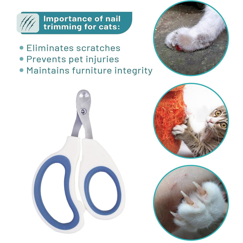Claw scissors, cat nail clippers, pet professional claw scissors, claw scissors, cat scissors, great for beginners, cat accessories, cat nail clipper, ideal for small dogs, puppies, cats - PawsPlanet Australia