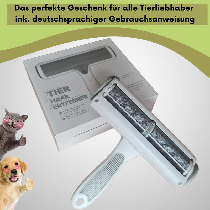 Pet hair remover for sofa, car, upholstery, carpet - lint roller for dog hair, cat hair and lint, reusable, high quality lint brush for pet hair - PawsPlanet Australia
