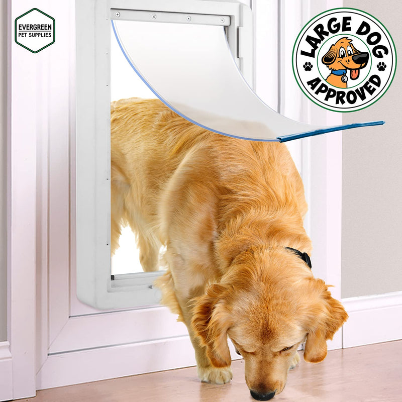 Extra Large Replacement Dog Door Flap Compatible with Ideal Pet Products Ruff Weather Pet Door - 9.75" x 17" - for Pets 36 to 90 lbs. - PawsPlanet Australia