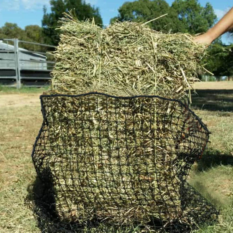 Aoneky Hay Nets for Horses - Slow Feeder Haynets - Fits Square Bales 36x18x18 in 1" Holes - PawsPlanet Australia