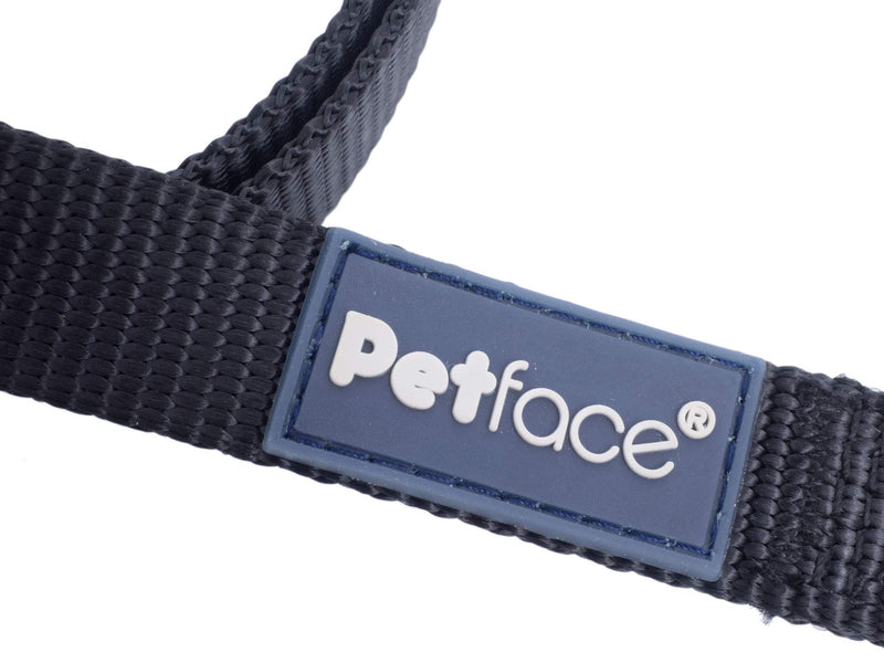 Petface Padded Nylon Dog Lead, Black, Medium - PawsPlanet Australia