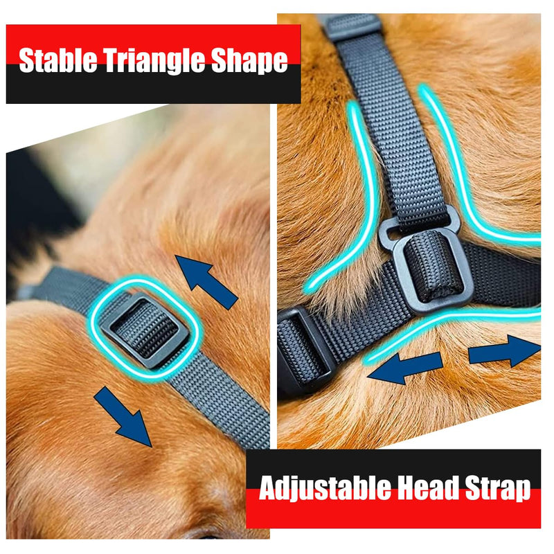 Muzzle for dogs, soft adjustable mesh muzzles, muzzle for dogs with rounded mesh, muzzle for small medium large dogs (L) L - PawsPlanet Australia