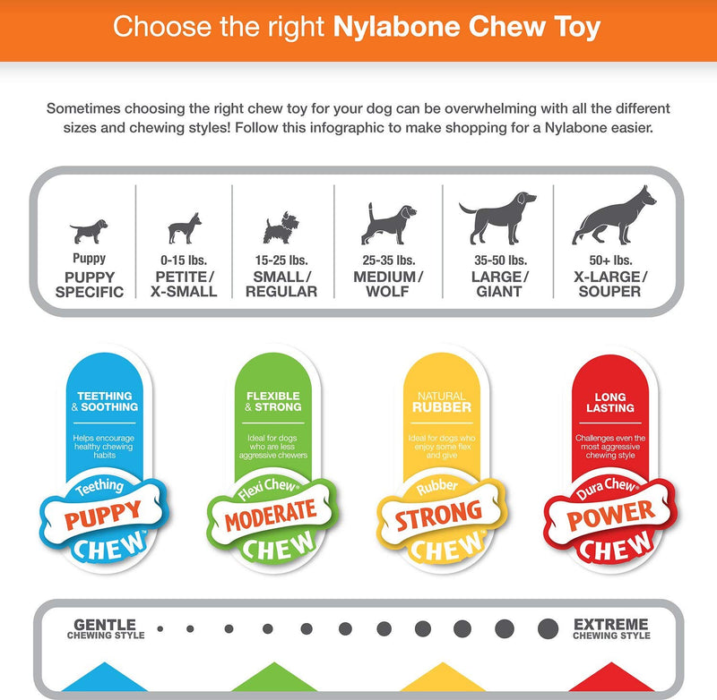 [Australia] - Nylabone TFH Fun N Fit Flex Oval RNG MD 