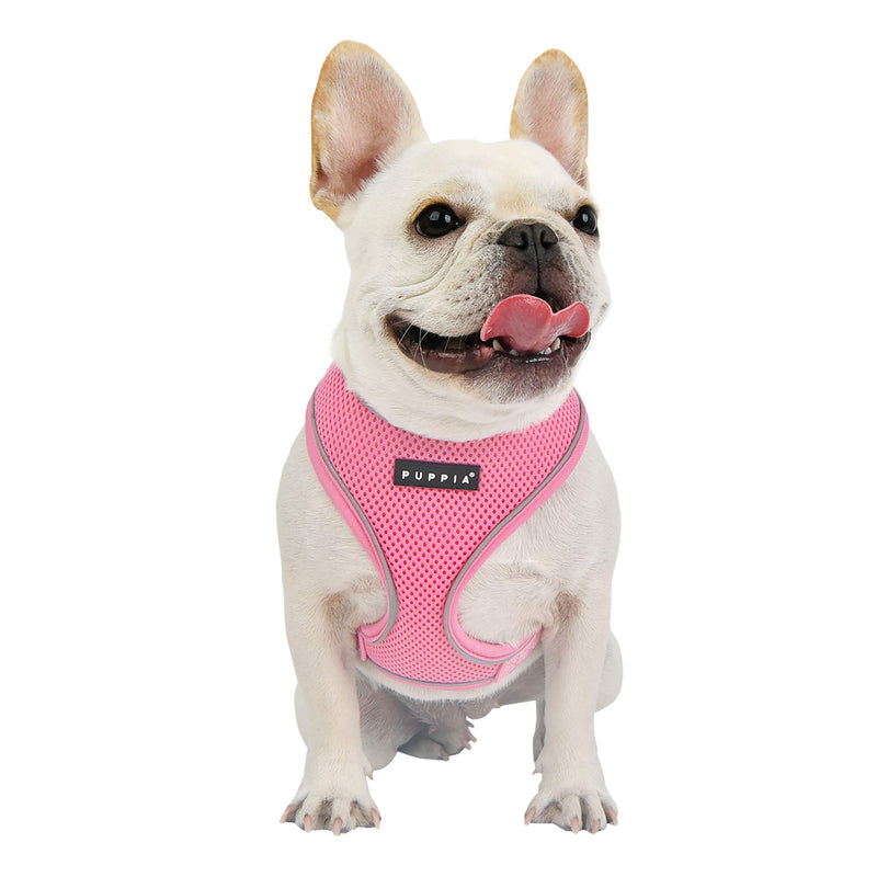 Puppia Soft Harness Pro Dog Harness Harness M pink - PawsPlanet Australia