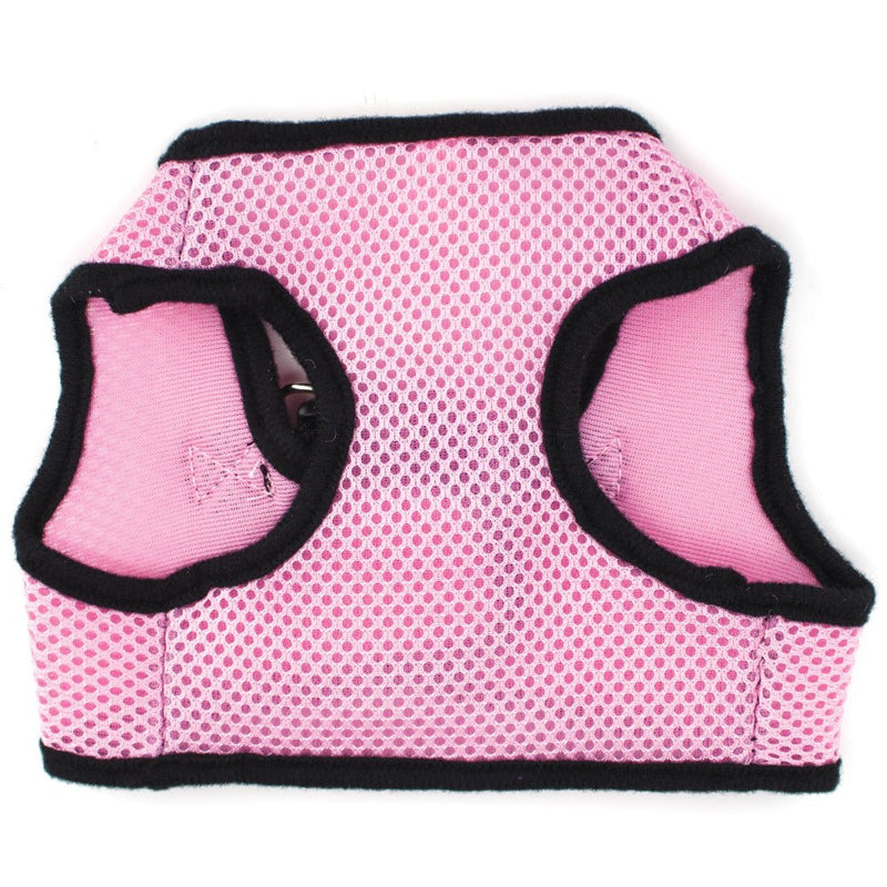 [Australia] - Weebo Pets Soft'n'Safe Adjustable Dog Harness (Pink, XS) 