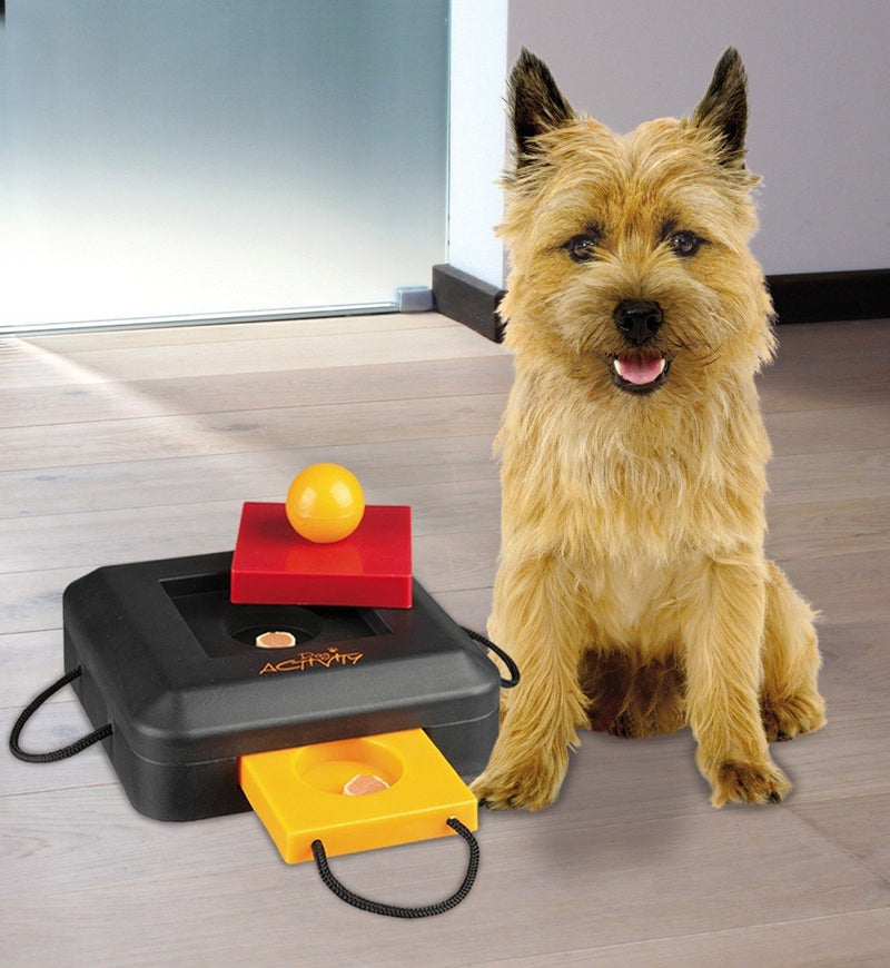 Trixie 32011 Dog Activity Gamble Box, 15 × 15 cm, assorted colors - PawsPlanet Australia