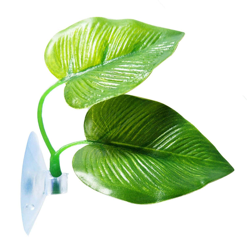 [Australia] - CousDUoBe Betta Fish Leaf Pad - Improves Betta's Health by Simulating The Natural Habitat（ Double Leaf Design, one Big and one Small ） 2 Pack Betta Fish Leaf 