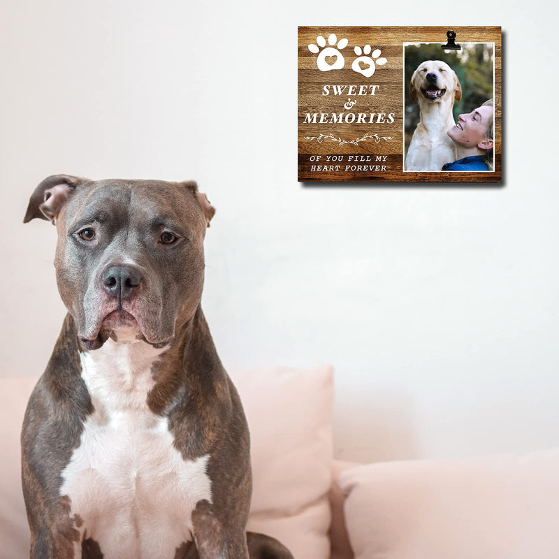Pet Memorial Picture Frame Loss of Dog Gifts 4x6 Inch Dog Picture Frame 1 - PawsPlanet Australia