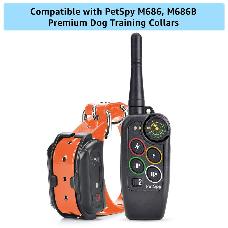 [Australia] - PetSpy M686 Extra Remote Transmitter - Replacement Part for Dog Training Collars M686 and M686B 